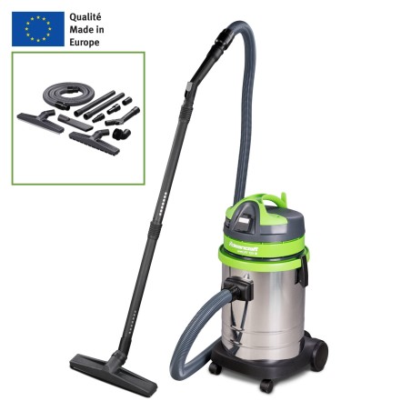 ASPIRATEUR EAU ET POUSSIERE CUVE INOX WETCAT 137 IR